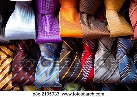 Ties in a row. View Large Photo Image Stock Image - Ties in a row.. Fotosearch