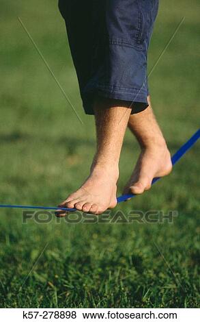 Stock Photo - Tightrope. Fotosearch