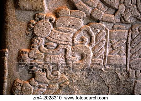 TIKAL, MUSEUM, STELAE 445 A. D. FROM RULER K'AWIL CHAAN (STORMY SKY), DETAIL. View Large Photo Image Stock Image - TIKAL, MUSEUM, STELAE 445 A. D. FROM RULER K'AWIL CHAAN (STORMY SKY), DETAIL.. Fotosearch
