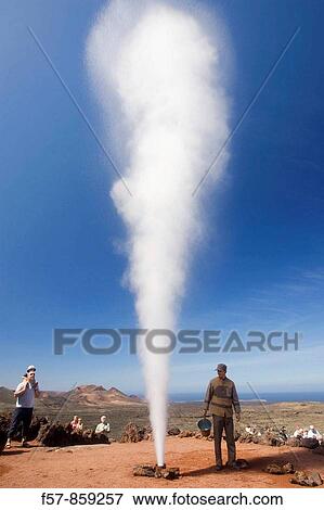 Timanfaya National Park, Lanzarote, Canary Islands, Spain View Large Photo Image Stock Photo - Timanfaya National Park, Lanzarote, Canary Islands, Spain. Fotosearch