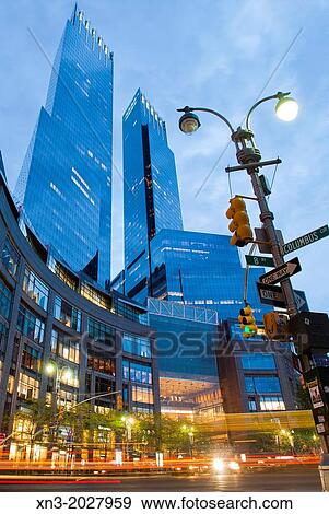 Time Warner Center, Columbus Circle, Midtown, Manhattan, New York City, USA. View Large Photo Image Stock Photo - Time Warner Center, Columbus Circle, Midtown, Manhattan, New York City, USA.. Fotosearch
