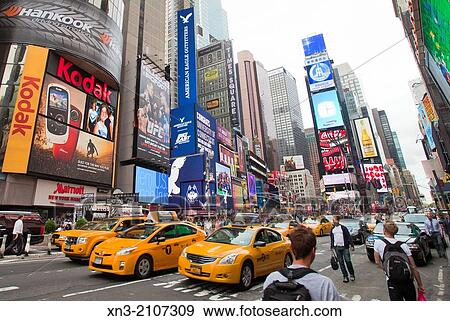 Times Square, Midtown, Manhattan, New York, New York City, United States, USA. View Large Photo Image Stock Photo - Times Square, Midtown, Manhattan, New York, New York City, United States, USA.. Fotosearch