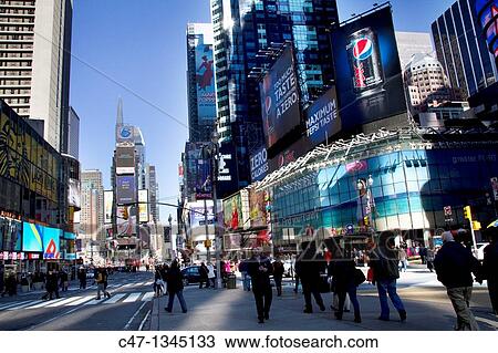Times Square, New York City, USA View Large Photo Image Stock Image - Times Square, New York City, USA. Fotosearch