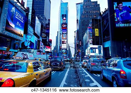 Stock Photograph - Times Square, New York City, USA. Fotosearch