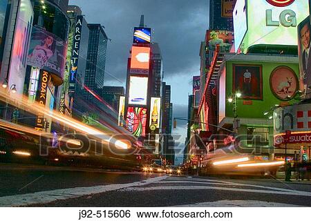Times Square, night (long exposure) New York City, City that never sleep. USAMay. 2006 View Large Photo Image Stock Photograph - Times Square, night (long exposure) New York City, City that never sleep. USAMay. 2006. Fotosearch