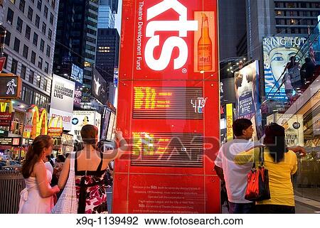 TKTS ticket booth sells Broadway and off-Broadway shows at discounted prices, Times Square, New York City View Large Photo Image Stock Image - TKTS ticket booth sells Broadway and off-Broadway shows at discounted prices, Times Square, New York City. Fotosearch