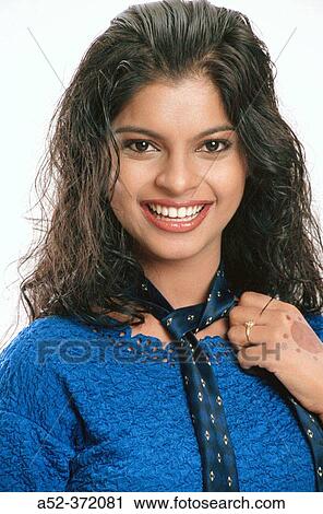 Stock Image - Todays Indian girl in naughty mood.. Fotosearch