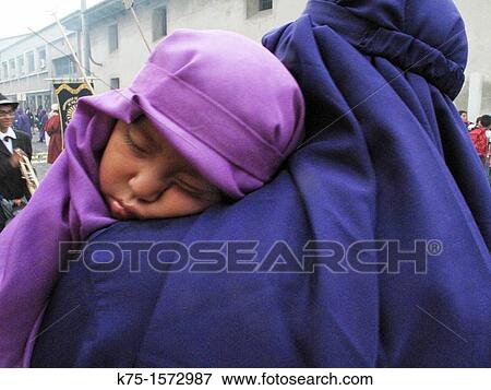 Toddler asleep on dad's shoulders during procession View Large Photo Image Stock Photo - Toddler asleep on dad's shoulders during procession. Fotosearch