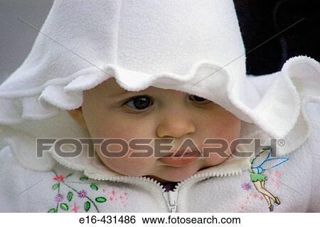 Toddler in hooded jacket View Large Photo Image Stock Photograph - Toddler in hooded jacket. Fotosearch