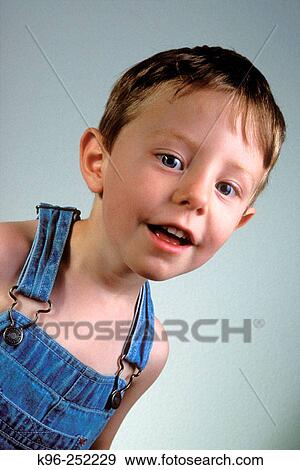 Toddler in Overalls View Large Photo Image Stock Photo - Toddler in Overalls. Fotosearch