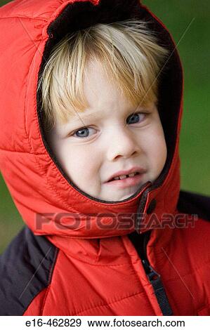 Toddler wearing jacket View Large Photo Image Stock Photo - Toddler wearing jacket. Fotosearch