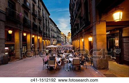 Toledo street Madrid, Spain View Large Photo Image Stock Image - Toledo street Madrid, Spain. Fotosearch