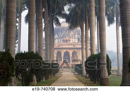 Tomb of Muhammad Shah, Lodhi Gardens, Delhi, India View Large Photo Image Stock Photo - Tomb of Muhammad Shah, Lodhi Gardens, Delhi, India. Fotosearch