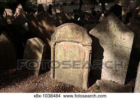 Tombstones of the old Jewish cemetery in Josefov, Prague, Czech Republic View Large Photo Image Picture - Tombstones of the old Jewish cemetery in Josefov, Prague, Czech Republic. Fotosearch