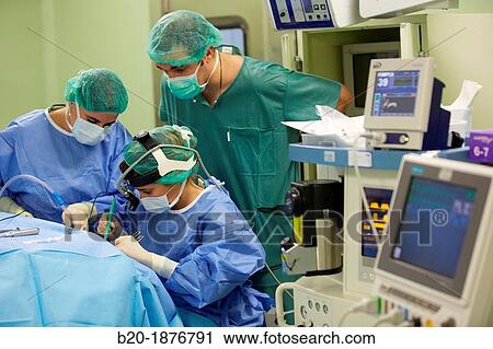 Tonsillectomy, Surgeons performing a tonsillectomy tonsil removal surgery, ORL, Otolaryngology Operating Room, Hospital Donostia, San Sebastian, Gipuzkoa, Basque Country, Spain View Large Photo Image Stock Image - Tonsillectomy, Surgeons performing a tonsillectomy tonsil removal surgery, ORL, Otolaryngology Operating Room, Hospital Donostia, San Sebastian, Gipuzkoa, Basque Country, Spain. Fotosearch