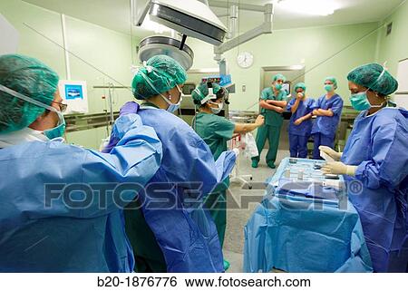 Tonsillectomy, Surgeons performing a tonsillectomy tonsil removal surgery, ORL, Otolaryngology Operating Room, Hospital Donostia, San Sebastian, Gipuzkoa, Basque Country, Spain View Large Photo Image Stock Photograph - Tonsillectomy, Surgeons performing a tonsillectomy tonsil removal surgery, ORL, Otolaryngology Operating Room, Hospital Donostia, San Sebastian, Gipuzkoa, Basque Country, Spain. Fotosearch