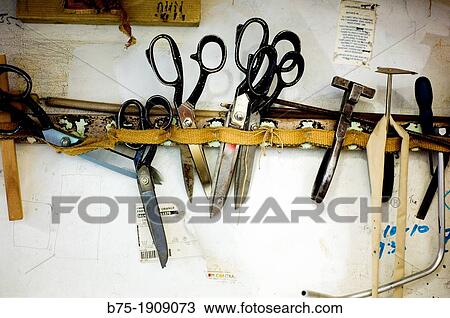tools of an upholstery workshop View Large Photo Image Stock Image - tools of an upholstery workshop. Fotosearch