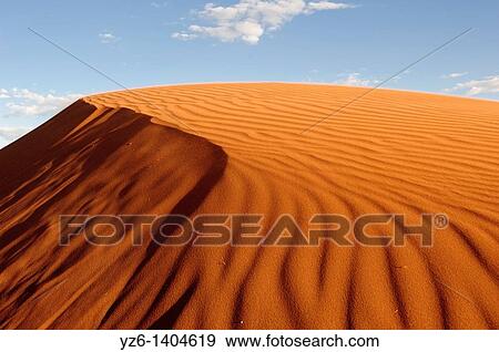 Stock Photo - Top of a sand dune, Tiras mountains, Namibia. Fotosearch
