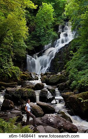 Torc Waterfall Killarney National Park County Kerry, Ireland View Large Photo Image Stock Image - Torc Waterfall Killarney National Park County Kerry, Ireland. Fotosearch