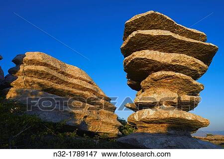 Torcal de Antequera, MBlaga province, Andalusia, Spain. View Large Photo Image Stock Photo - Torcal de Antequera, MBlaga province, Andalusia, Spain.. Fotosearch