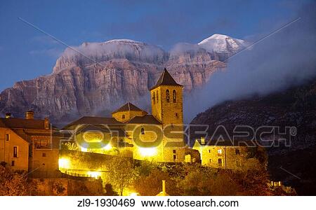 Torla, gateway to Ordesa and Monte Perdido National Park, Spanish Pyrenees View Large Photo Image Stock Photo - Torla, gateway to Ordesa and Monte Perdido National Park, Spanish Pyrenees. Fotosearch