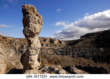 Tormo in the sickle of Pelegrina, gully of Dulce river, Guadalajara, Spain View Large Photo Image Stock Image - Tormo in the sickle of Pelegrina, gully of Dulce river, Guadalajara, Spain. Fotosearch