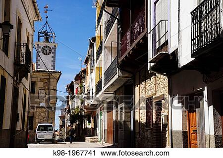 Tornavacas village, valley Jerte, Caceres, Extremadura, Spain, europe. View Large Photo Image Stock Image - Tornavacas village, valley Jerte, Caceres, Extremadura, Spain, europe.. Fotosearch