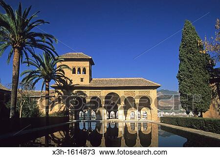 Torre de las Damas in the Partal's garden, Alhambra, Granada, Andalusia, Spain, Europe View Large Photo Image Stock Image - Torre de las Damas in the Partal's garden, Alhambra, Granada, Andalusia, Spain, Europe. Fotosearch