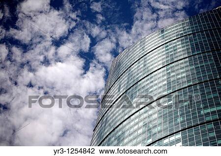 Stock Image - Torre Mayor skyscraper office building located in the Paseo de la Reforma avenue in Mexico City. Fotosearch