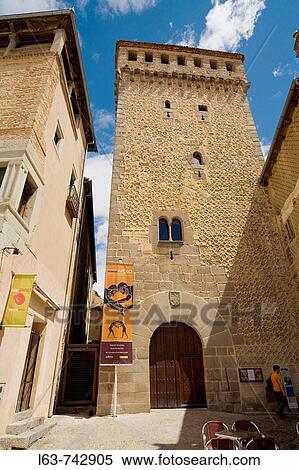 Torreon de Lozoya (15th century tower), Segovia. Castilla-Leon, Spain View Large Photo Image Stock Photography - Torreon de Lozoya (15th century tower), Segovia. Castilla-Leon, Spain. Fotosearch