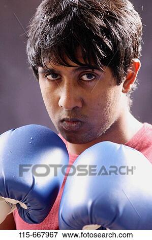 tough boxer's determination View Large Photo Image Stock Photo - tough boxer's determination. Fotosearch