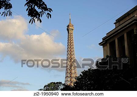 Stock Image - Tour Eiffel. Paris, France.. Fotosearch