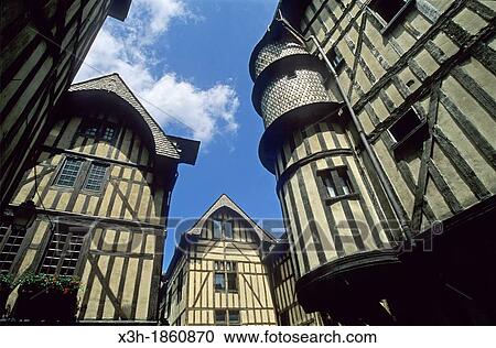 tourelle de la Maison des Orfevres, maisons a colombages, rue Champeaux, Troyes, Aube, region Champagne-Ardenne, France, Europe//turret of the Goldsmith's House, timber-framed houses, Champeaux street, Troyes, Aube department, Champagne-Ardenne region, France, Europe View Large Photo Image Stock Image - tourelle de la Maison des Orfevres, maisons a colombages, rue Champeaux, Troyes, Aube, region Champagne-Ardenne, France, Europe//turret of the Goldsmith's House, timber-framed houses, Champeaux street, Troyes, Aube department, Champagne-Ardenne region, France, Europe. Fotosearch