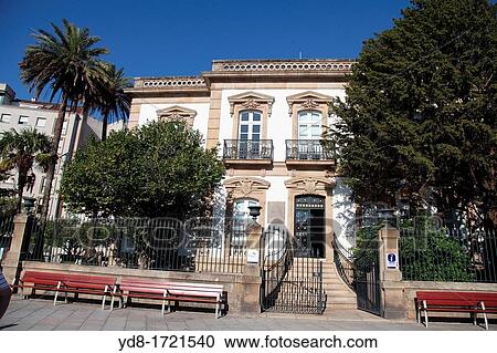 Stock Image - Tourism Office, Pontevedra, Galicia, Spain. Fotosearch
