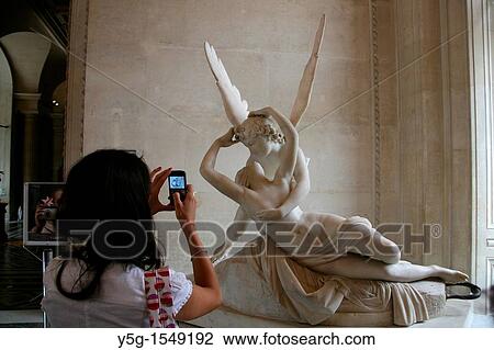 tourists at the louvre museum in paris france View Large Photo Image Stock Image - tourists at the louvre museum in paris france. Fotosearch