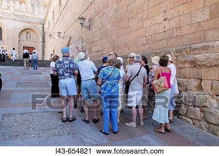 Tourists. Salamanca. Spain View Large Photo Image Stock Image - Tourists. Salamanca. Spain. Fotosearch