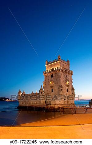 Tower of Belem, Santa Maria de Belem, Lisbon, Portugal View Large Photo Image Stock Photography - Tower of Belem, Santa Maria de Belem, Lisbon, Portugal. Fotosearch