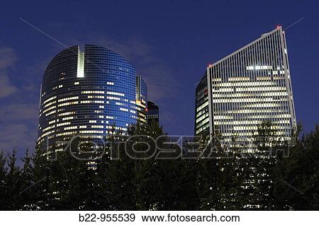 Towers of Soci? t? G? n? rale (one of the leading financial services companies in Europe), La Defense business district, Paris, France View Large Photo Image Stock Photo - Towers of Soci? t? G? n? rale (one of the leading financial services companies in Europe), La Defense business district, Paris, France. Fotosearch