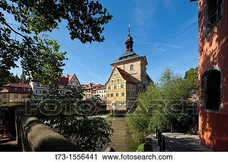 Stock Image - Town Hall-Bamberg-Bavaria. Fotosearch
