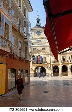 Town Hall, Oviedo. Asturias, Spain View Large Photo Image Stock Image - Town Hall, Oviedo. Asturias, Spain. Fotosearch
