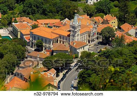Picture - Town Hall, Sintra, Portugal. Fotosearch