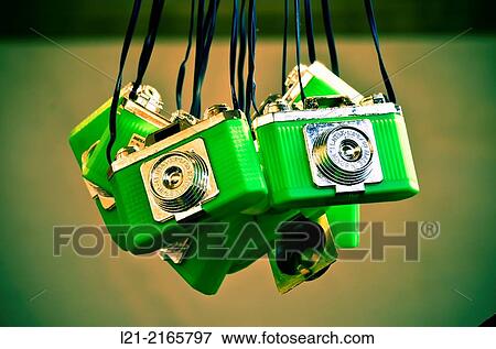 Toy Cameras View Large Photo Image Stock Photo - Toy Cameras. Fotosearch
