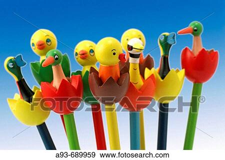 Toy pens View Large Photo Image Stock Photo - Toy pens. Fotosearch