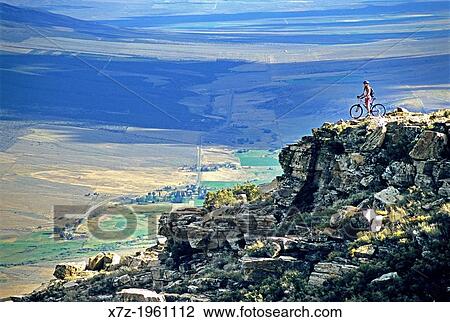 Tracey Weber mountain biking on Mount Harrison high above the Elba Valley in the Albion Mountains in southern Idaho. View Large Photo Image Stock Image - Tracey Weber mountain biking on Mount Harrison high above the Elba Valley in the Albion Mountains in southern Idaho.. Fotosearch