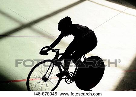 Track cycling race View Large Photo Image Stock Photograph - Track cycling race. Fotosearch