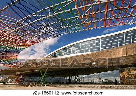 Trade Fairs and Congress Center, Malaga, Spain, View Large Photo Image Stock Image - Trade Fairs and Congress Center, Malaga, Spain,. Fotosearch