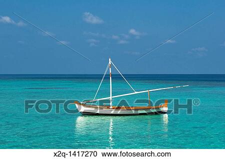 Traditional dhoni or dorni boat Maldives View Large Photo Image Stock Image - Traditional dhoni or dorni boat Maldives. Fotosearch