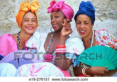 Traditional dress. Havana. Cuba View Large Photo Image Stock Image - Traditional dress. Havana. Cuba. Fotosearch