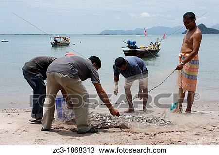 Traditional fishing net, Andaman Sea, Langkawi, Kedah, Malaysia. View Large Photo Image Stock Image - Traditional fishing net, Andaman Sea, Langkawi, Kedah, Malaysia.. Fotosearch