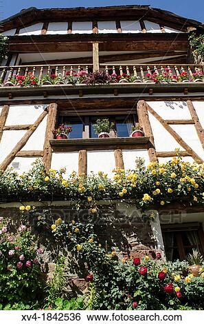 Traditional House facade in Small village of Gistain Chistau Valley, Huesca Pyrenees, Aragon, Spain View Large Photo Image Stock Photograph - Traditional House facade in Small village of Gistain Chistau Valley, Huesca Pyrenees, Aragon, Spain. Fotosearch